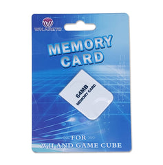 WICAREYO White 64M Memory Card for Wii NGC Gamecube Console