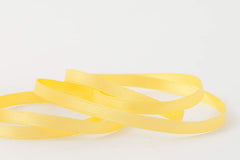 Berisfords Double FACE Poly Satin Ribbon, Yellow, 10x1x10 cm