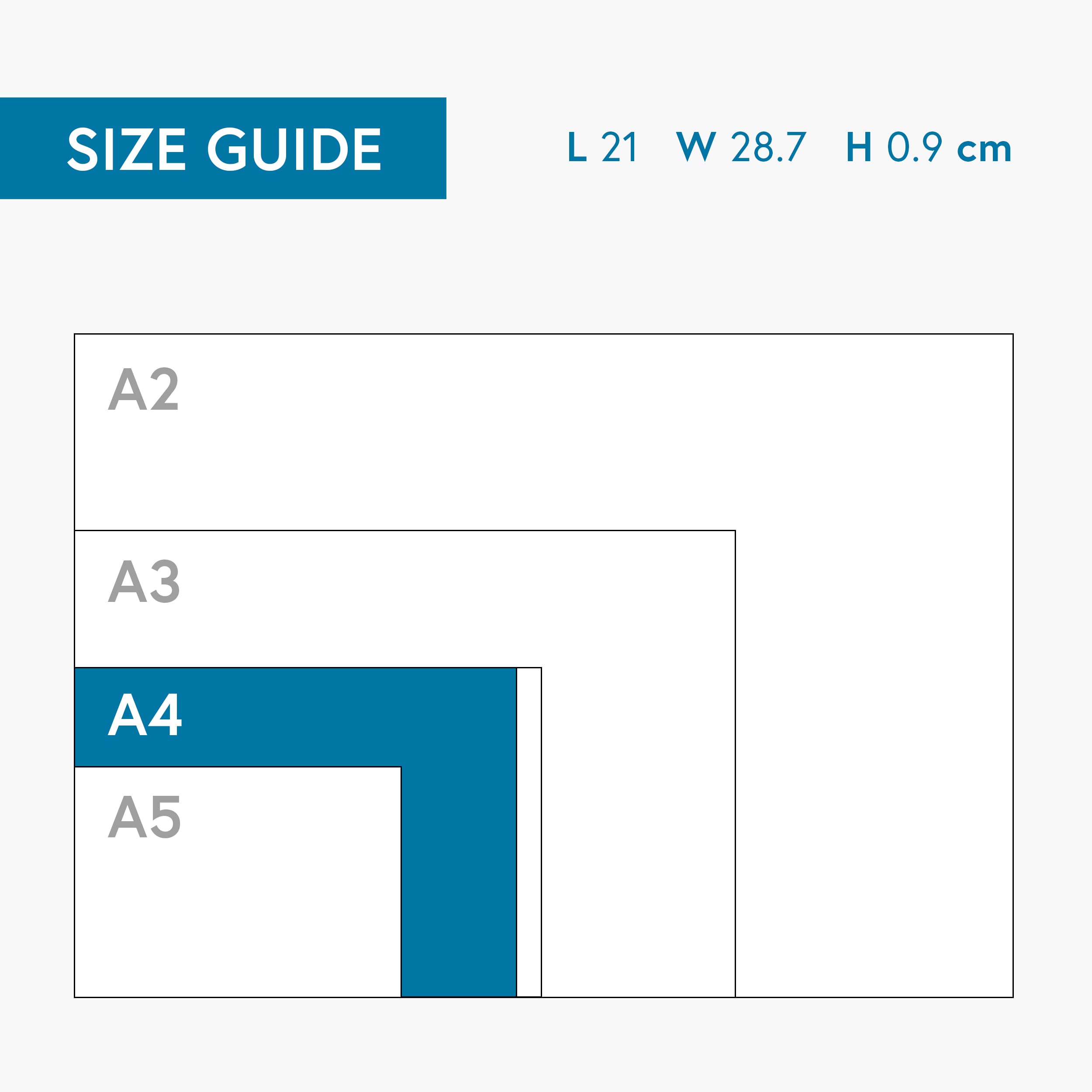 Weekly Planner Desk Pad by Clear Mind Concepts® – A4 Size - 52 Tear Off Sheets Undated 120gsm Thick Paper