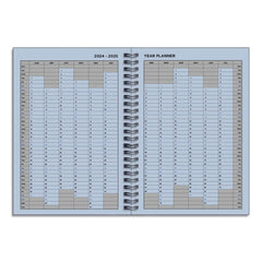 Teacher Planner 2024-2025 by Pirongs A4 6 Lesson - Green