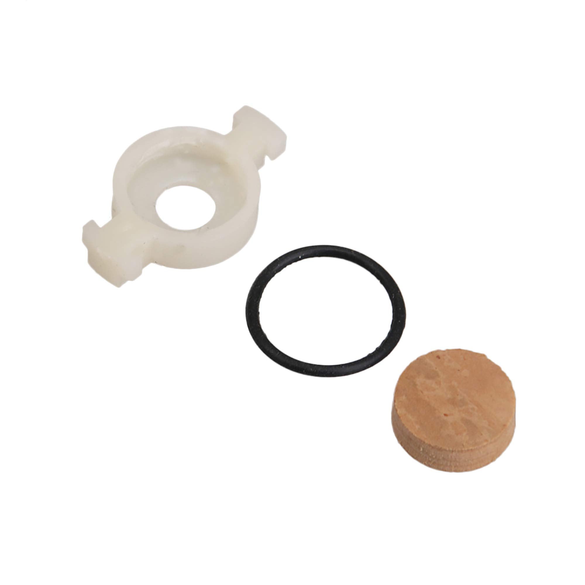 Mxfans Bb Trumpet Cornet Piston Valve Repair Kits w/Valve Guide 12 Felt Washer Replaces Parts