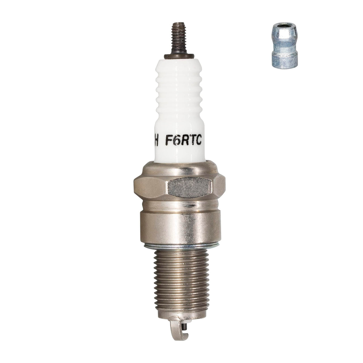 TORCH F6RTC Spark Plug Repalce for N GK BPR6ES Spark Plug, for Bos ch WR6DC WR7DC Spark Plug,for Cham pion RN9YC RN10YC Spark Plug,for Den so W20EPR-U,for MTD 951-10292/751-10292,OEM