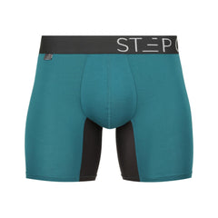 STEP ONE   Mens Bamboo Trunk (Shorter)   Anti Chafe, Moisture Wicking Underwear for Men   Smashed Avocado   S