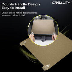 Creality Official Ender 3 S1 Pro PEI Sheet 235 x 235 mm Original Ender 3 S1 PEI Sheet 3D Printer Flexible Magnetic Sticker Removable Heated Bed PEI Build Plate Upgrade for Ender 3 S1 Pro. Ender 3 S1