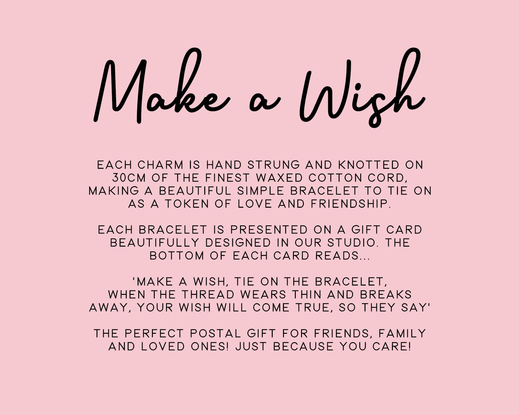 WishStrings, So Proud of You - Friendship Bracelet – Beautiful String Bracelets with Tibetan Charm – Make a Wish Best Friend Bracelet – Hand Strung and Knotted Bracelet – Sentimental Jewellery