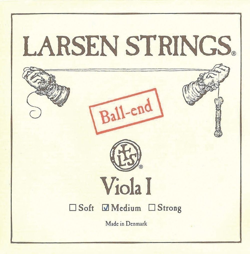 LARSEN STRINGS Viola strings set with ball end Medium