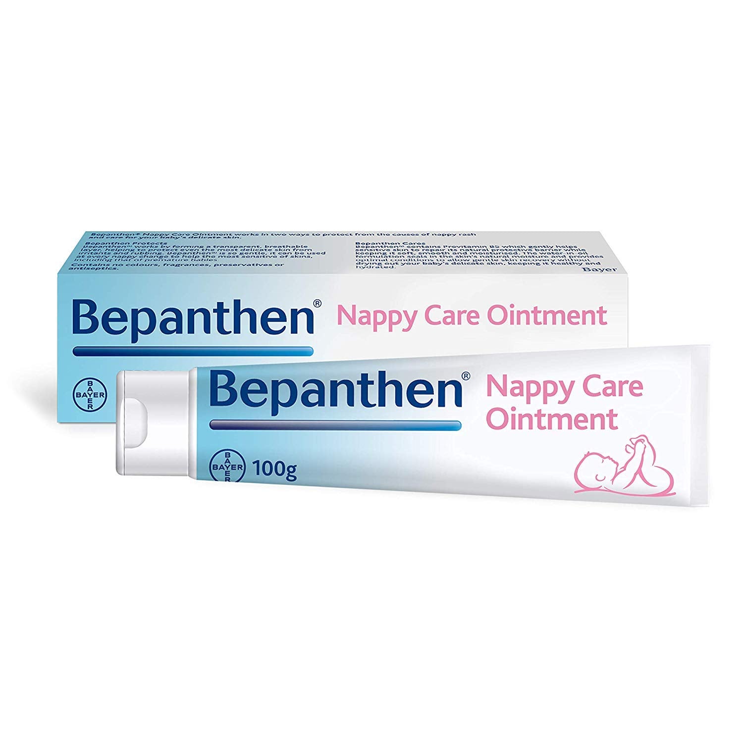 Bepanthen Nappy Care Ointment, 200g (2 x100g)