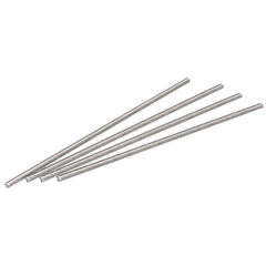 sourcing map 4Pcs M5 x 200mm Fully Threaded Rod 304 Stainless Steel Right Hand Threads