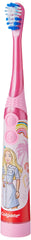 Colgate Kids 3and Barbie Extra Soft Battery Toothbrush, Assorted color