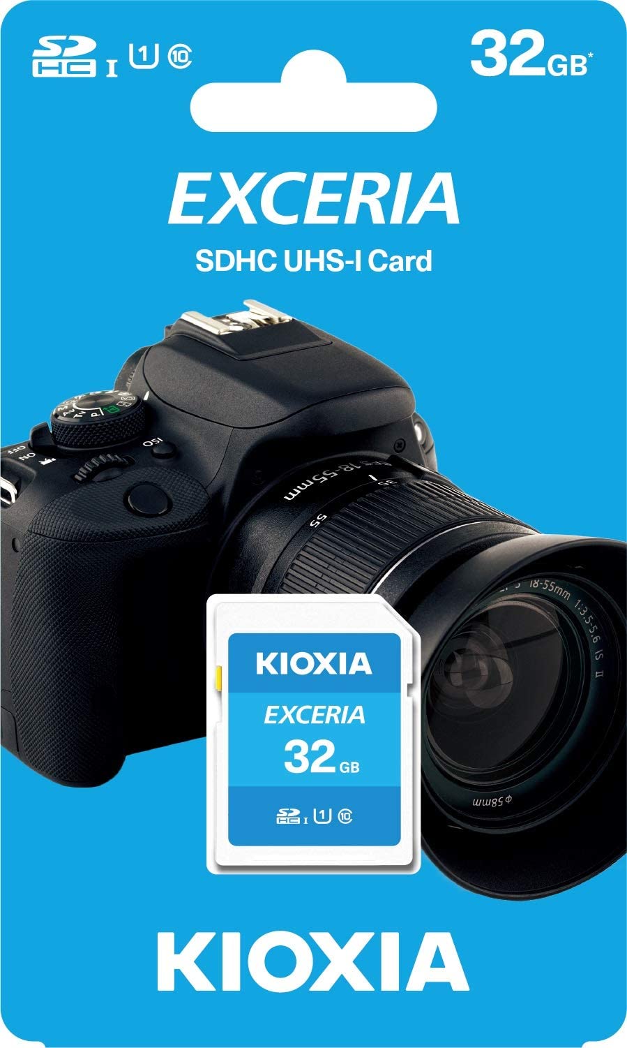 Kioxia 32GB Exceria U1 Class 10 SD card