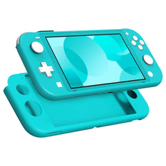 MoKo Protective Case Compatible with Nintendo Switch Lite, Soft Silicone Cover Rubber Anti-Scratch Shockproof Shell Case Accessories for Switch Lite Console and Controller - Turquoise