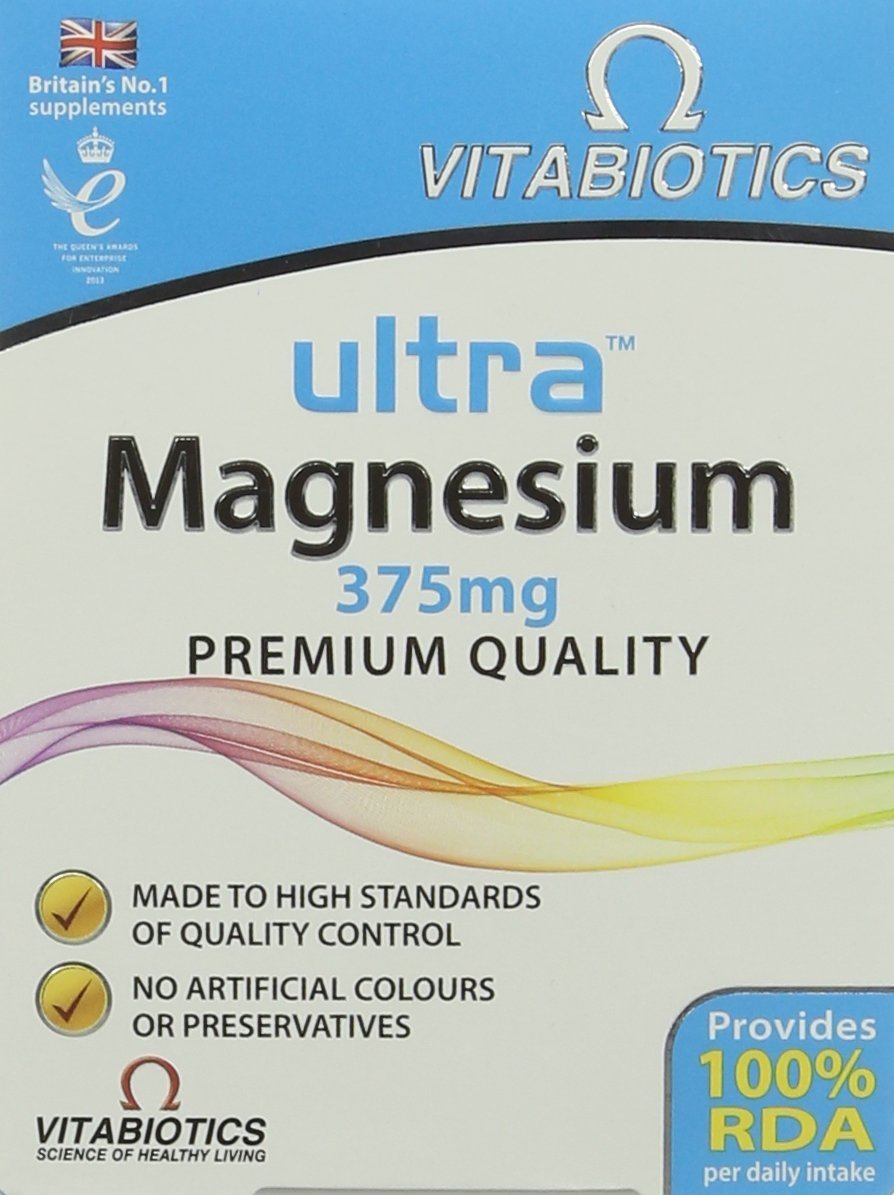 Vitabiotics Ultra Magnesium Tablets, Pack of 60