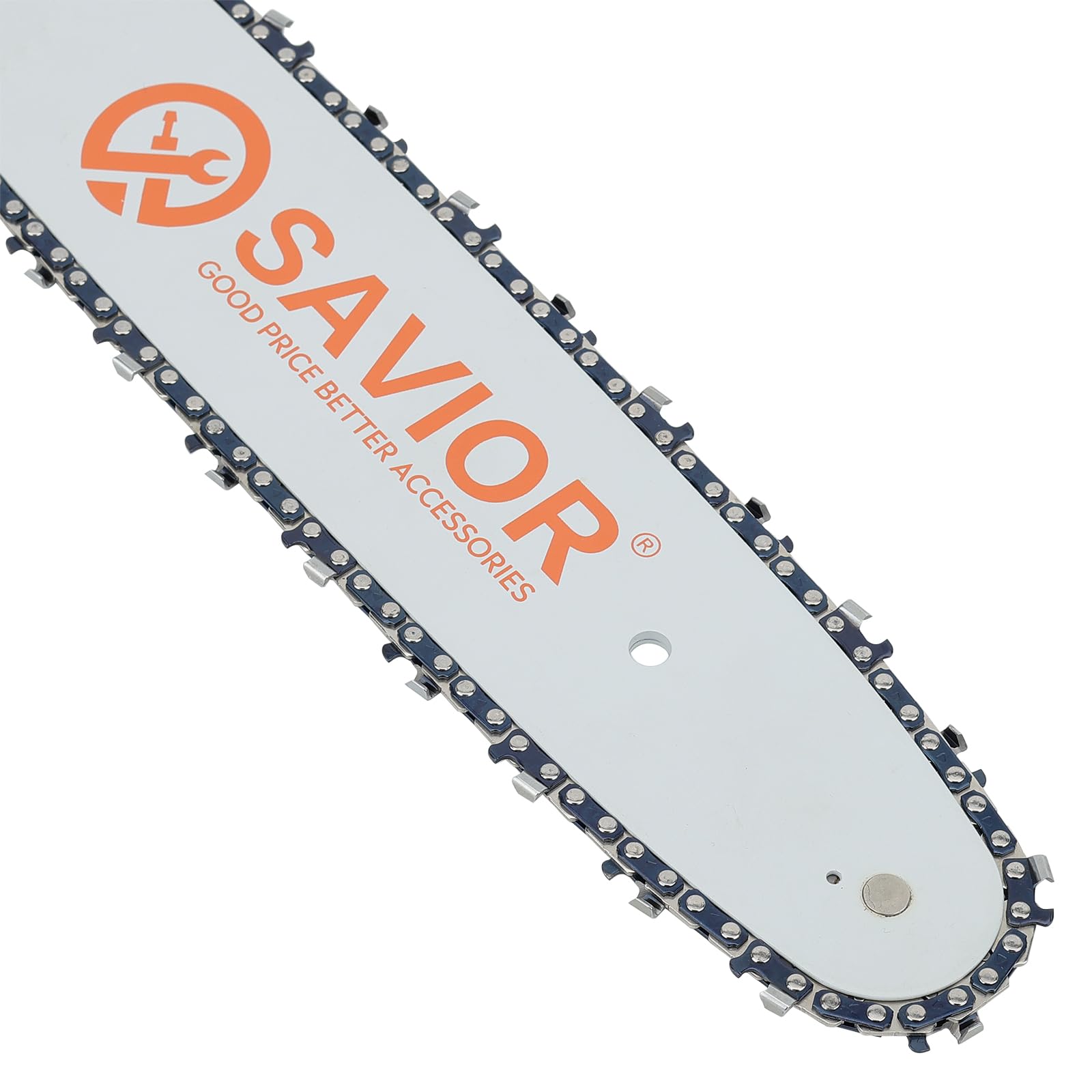 Savior 2 x Chainsaw Chain for 16 Inch (40 cm) Bar, 55 Drive Links, 3/8 inchesLP Pitch, 050 Gauge, Saw Chains Compatible for Stihl MS180 MS181 MS200T MS211 MS201T MS231