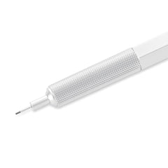 rOtring 600 Mechanical Pencil   0.5 mm   Silver All-Metal Body Propelling Pencil   Non-Slip Knurled Grip & Hexagonal Barrel