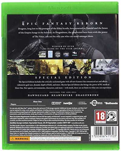 Bethesda Elder Scrolls V: Skyrim Special Edition (Xbox One)