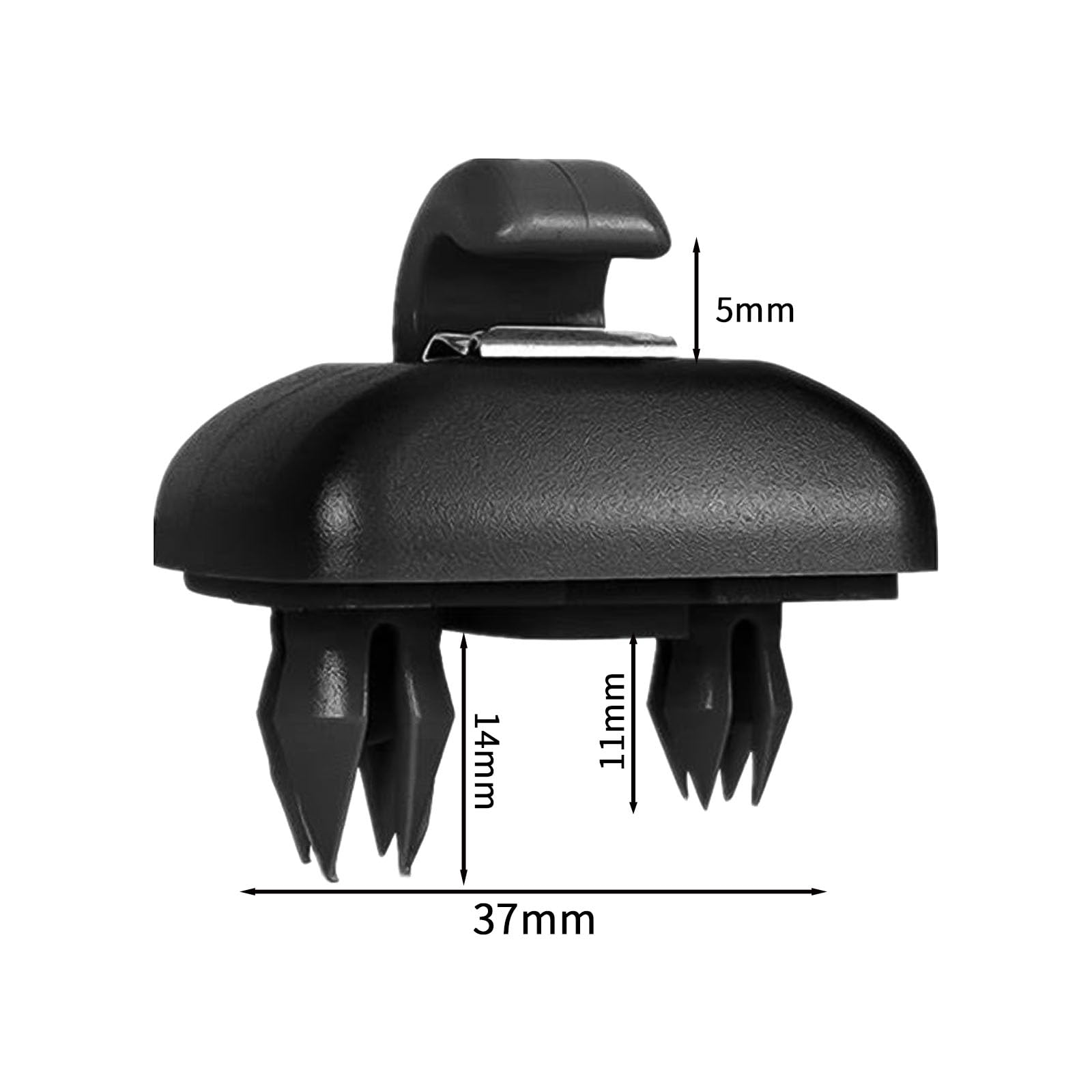 ZZLBZN Auto Sun Visor Clip Sun Visor Clip, Auto Sun Visor Clip Hook Bracket Hanger Replacement Sun Visor Clip Hanger Hook Bracket fix for A1 A3 A4 A5 Q3 Q5(8E0 857 562) A7 B6 B7 B8 S4 S5