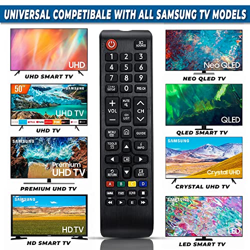 Universal Remote Control For Samsung Remote Control Tv, Remote Control Replacement With All For Samsung Tv Control Tvs.