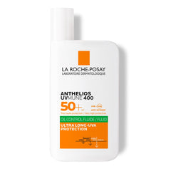 La Roche-Posay Anthelios Uvmune 400 Oil Control Invisible Fluid SPF50and For Oily, Blemish-Prone Skin