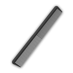 JeoPoom Carbon Comb, Compact Carbon Comb, Coarse Fine 2 Teeth, Break-Proof Anti-Static, Salon Hairdresser Hair Care Tools For Men And Women With Different Types Of Hair