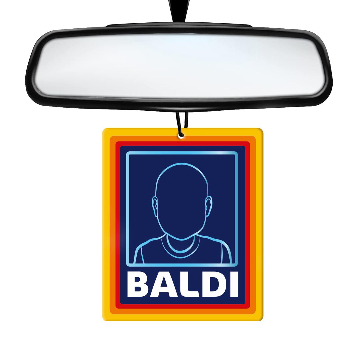 SC Products Baldi Car Air Freshener Funny Gifts For Men - Dad Gifts - Rude Dad Birthday Gifts and Grandad Gifts - Funny Car Air Fresheners for Father