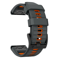 MYSNBKN 22mm Quick Fit Strap for Garmin Fenix 7 Pro/Fenix 7/Fenix 6/Fenix 5/EPIX 2, Soft Silicone Replacement Band for Garmin Forerunner 935/945/955/754/Approach S60/S62