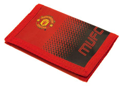 Manchester United FC 2428 Nylon Wallet Unisex Children’s, Red