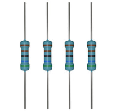 iLAN 100pcs 5.6K ohm Resistor 1/4w (0.25 Watt) ±1% Tolerance Metal Film Fixed Resistor (5.6K ohm)