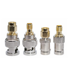 DollaTek four-piece set Coaxial RF connector BNC to SMA connector SMA to BNC adapter