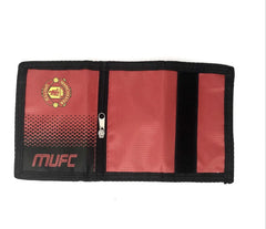 Official MANCHESTER UNITED FC Fade Design Wallet