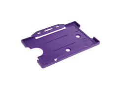 ID Card It ID Card Pass Badge Holder and Premier Yo Yo Retractable Reel (Purple)