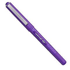 Uni Ball Eye Purple Case Rollerball Pen, 0.7 mm Fine Tip, Line Width 0.5 mm, for Quick Dry Series Ink Pigment UB-157D (3 Pack)