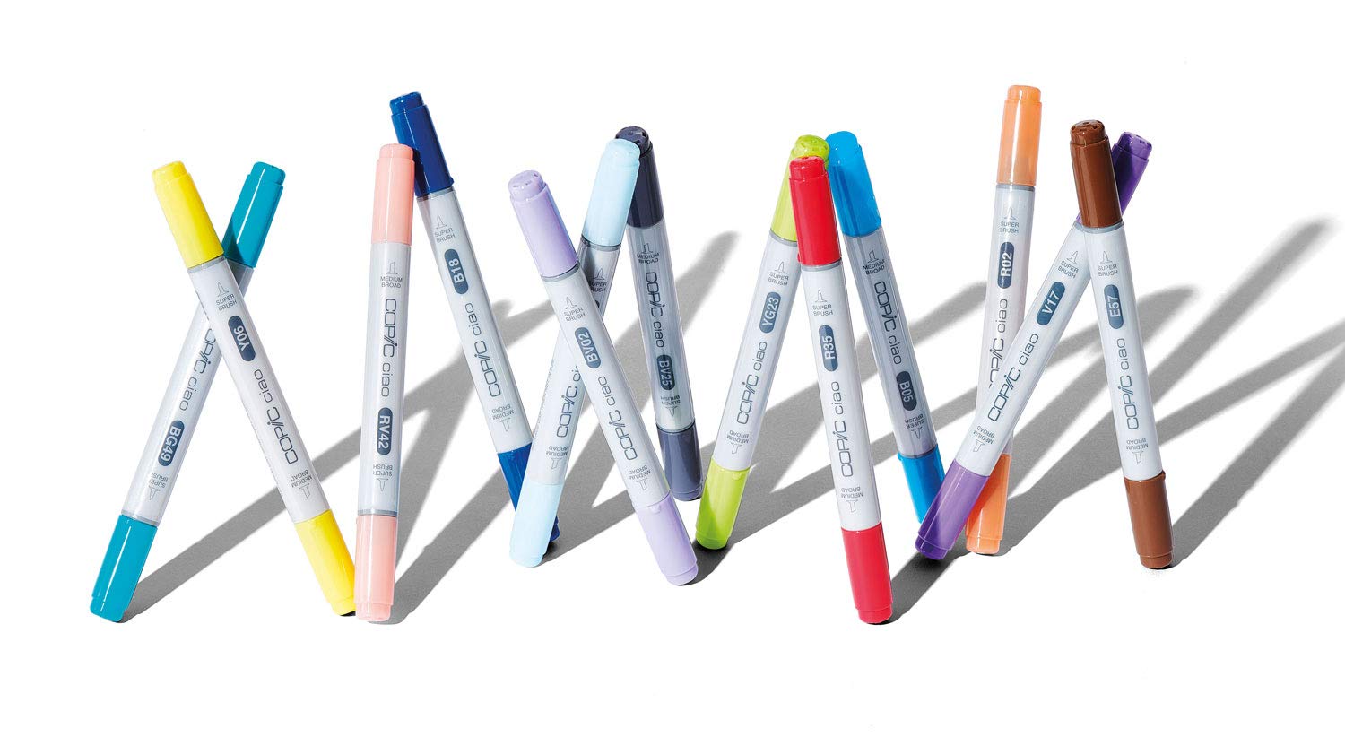 COPIC Ciao Coloured Marker Pen - (YR-20) Yellowish Shade, For Art & Crafts, Colouring, Graphics, Highlighter, Design, Anime, Professional & Beginners, Art Supplies & Colouring Books