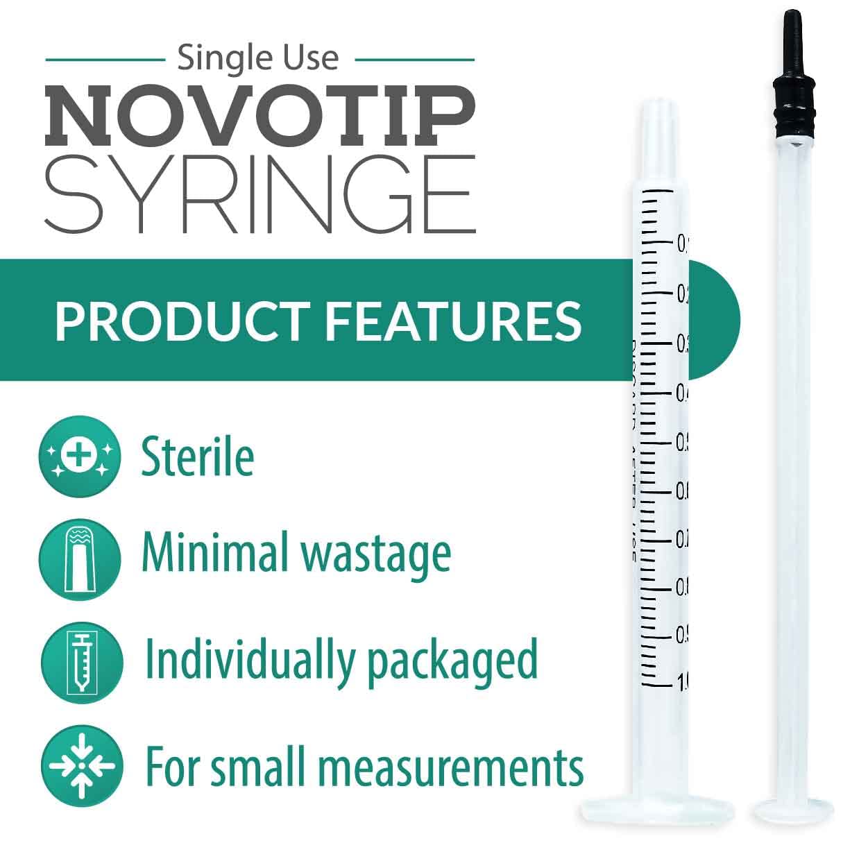 Novotip 1ml Syringe - Box of 100