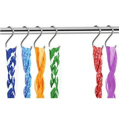 Yesmin 10pcs in Packs Shaped Hooks Hanging Hooks Hangers for Bathroom, Bedroom, Office and Kitchen (Medium)