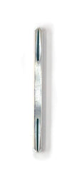 Spindle Bar Replacement for Door Handle 8mm x 140mm Length Split Steel Zinc Finish Pack of 1 (Split 140mm x 8mm)