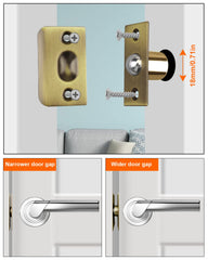 Ball Door Catches for Internal Doors Jiayi 2 Pack Roller Ball Door Catches Adjustable Door Ball Latches Spring Ball Bearing Door Latch Door Hardware for Cupboard Closet Top of Door