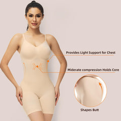 ATTLADY Bodysuit for Women Shapewear Slimming Shaping Tummy Control Body Shaper