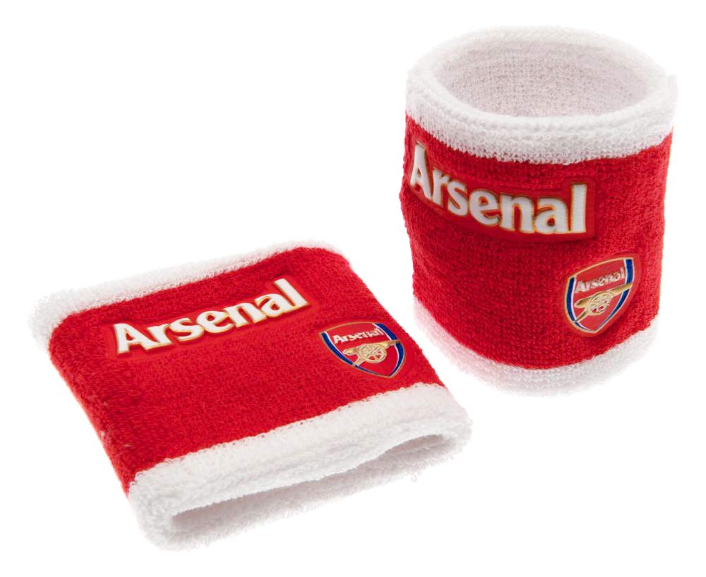 Arsenal FC Kid's Towelling Wristbands, Red, One Size