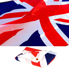 DSL Union Jack Flags UK Flags 5ft x 3ft with Eyelets, Coronation Decorations, Kings Charles Coronation 2023