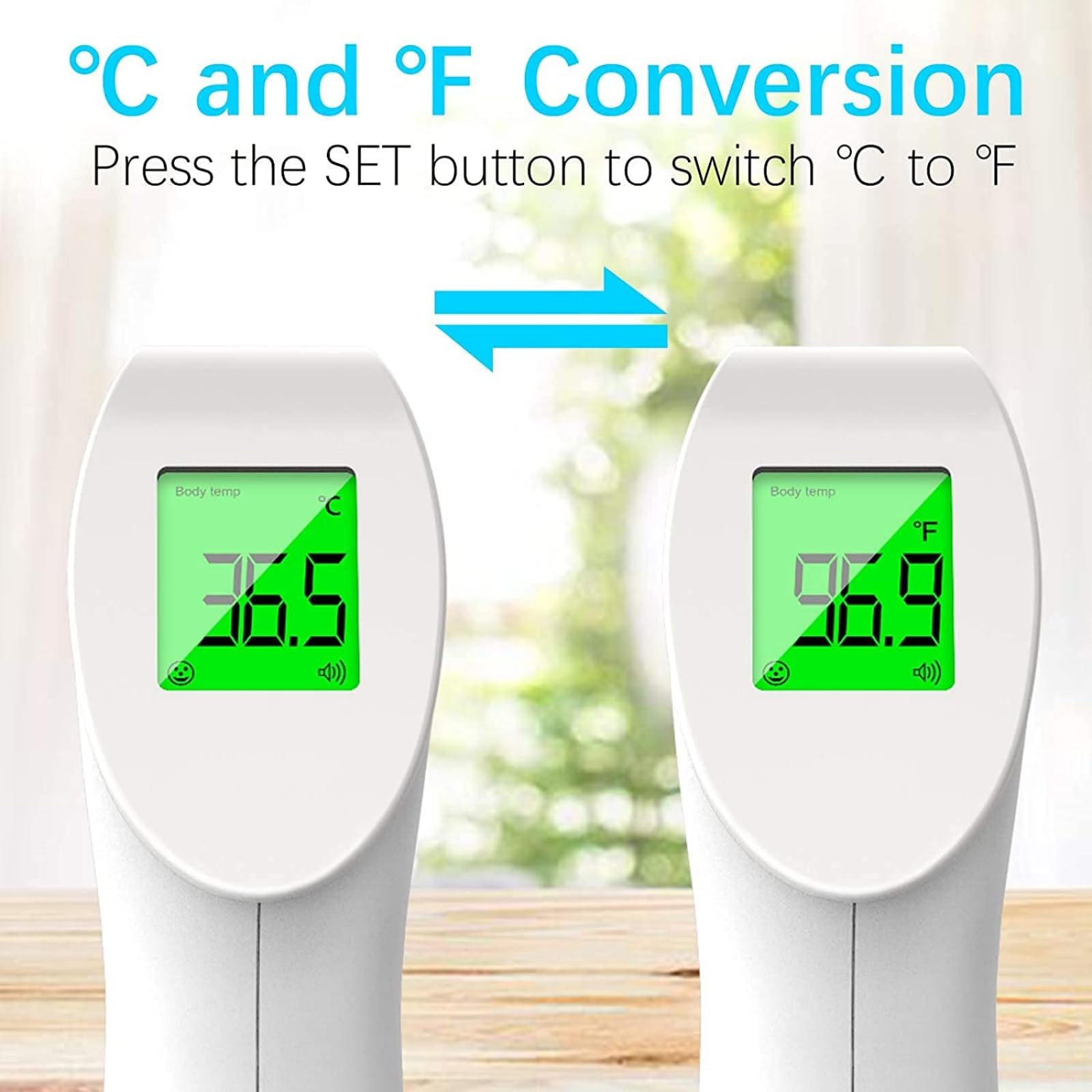 Handheld Non-contact, Infrared Thermometer, Forehead Thermometer, Thermometer High-precision, Good Safety Fast Measurement, Simple Operation Thermometer, for Baby Adult and Objects