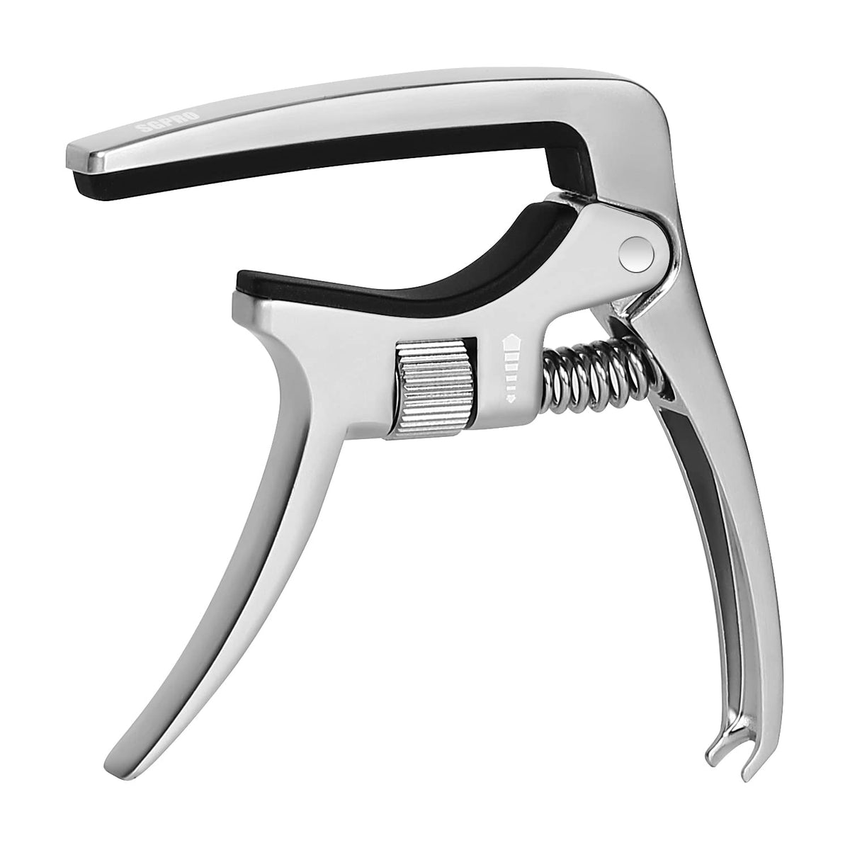 SGPRO Capos for Acoustic Guitars, Electric Guitars and Ukulele, Superior Zinc Alloy and Silicone Made (Adjustable 2 in 1)