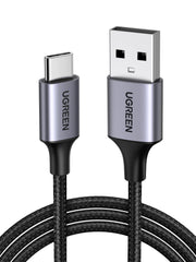 UGREEN USB A to USB C Cable 3A USB to USB C Charger Cable Fast Charge Compatible with iPhone 15 Pro Max, Galaxy S24 S23 Ultra, M13, Pixel 8, Redmi Note 11, iPad Pro 2022 (0.5M)