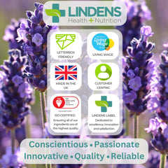 Lindens Super B Complex Vitamin Tablets - 90 Pack - with a Full Spectrum of B Vitamins and Vitamin C - Reduces Tiredness and Fatigue - UK Manufacturer, Letterbox Friendly