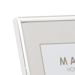 Maturi Silver Plated Photo Frame - Thin Edge, 5 x 7-inch (13 x 18cm)