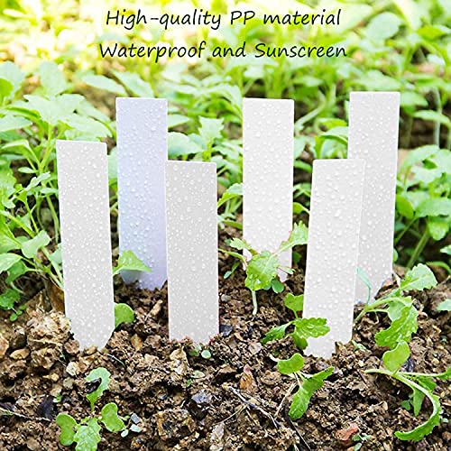 Plastic Plant Labels, 150Pcs Plant Tags Garden Plant Labels Plant Labels for Garden Seed Potted Herbs Flowers Vegetables, Multicolor