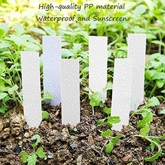 Plastic Plant Labels, 150Pcs Plant Tags Garden Plant Labels Plant Labels for Garden Seed Potted Herbs Flowers Vegetables, Multicolor