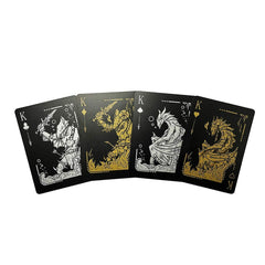 ACELION Waterproof Plastic Playing Cards, Deck of Cards, Gift Poker Cards (Dragon)