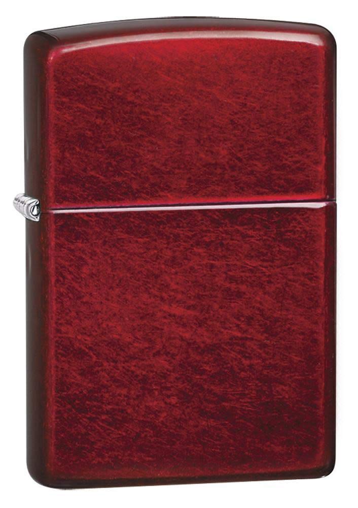 Zippo Unisex's No Logo Regular Lighter, Candy apple red