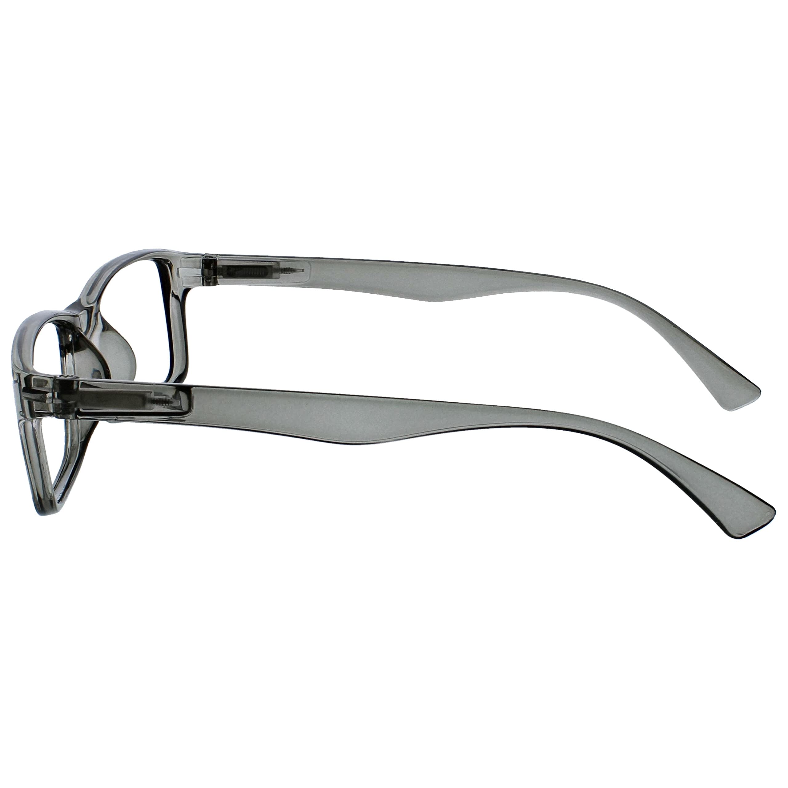 The Reading Glasses Company Grey Readers Designer Style Mens Womens R92-7 and2.00