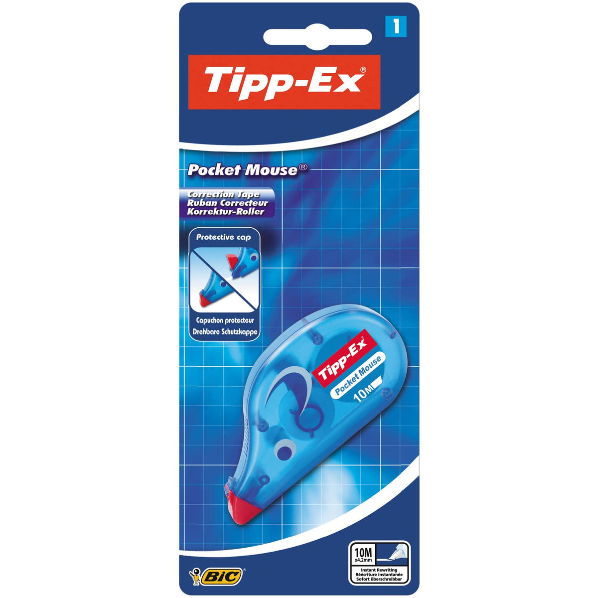 Tipp-Ex Pocket Mouse Correction Tape 1 Pack